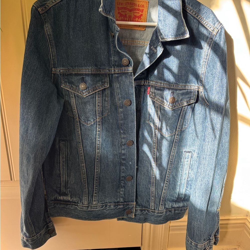 Levi's Camouflage Patch Denim Jacket